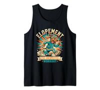 Elopement The Unexpected Workout Funny Autism Dog Tank Top