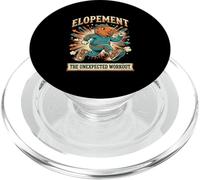 Elopement The Unexpected Workout Funny Capybara PopSockets PopGrip for MagSafe