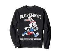 Elopement The Unexpected Workout Funny Running Bunny Autism Sweatshirt