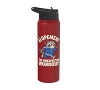 Elopement The Unexpected Workout Stainless Steel Insulated Water Bottle