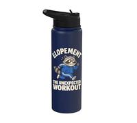 Elopement The Unexpected Workout Stainless Steel Insulated Water Bottle