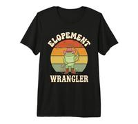 Elopement Wrangler Frog ABA Behavior Therapist Premium T-Shirt