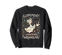 Elopement Wrangler Goose Wedding Planner Bridal Humor Women Sweatshirt