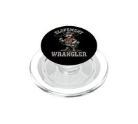 Elopement Wrangler Meme Duck Cowboy Wedding Coordinator PopSockets PopGrip for MagSafe