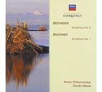 Eloquence:beethoven/bruckner-symp 1/8 - Claudio Abbado Compact Disc
