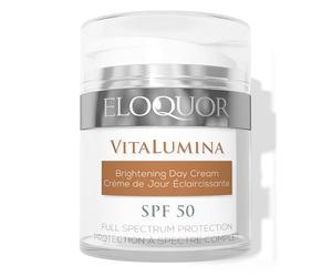 Eloquor London VitaLumina Brightening Day Cream, SPF 50 Advanced Daily Protection, 30ml