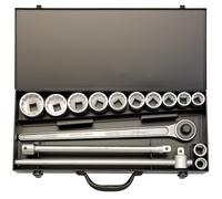 Elora 15 Piece 3/4" Drive Bi Hex Socket Set Imperial 3/4"