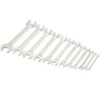 Elora 01276 100 S 12M 12 Piece Long Metric Open End Spanner Set Draper