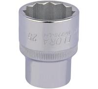 Elora 1/2" Drive Bi Hexagon Socket Metric 1/2" 25mm