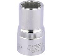 Elora 1/2" Drive Bi Hexagon Socket Metric 1/2" 14mm