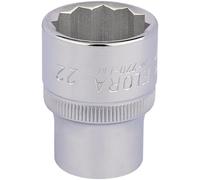 Elora 24674 Bi-Hexagon Socket 1/2in Sq. Dr. 22Mm each