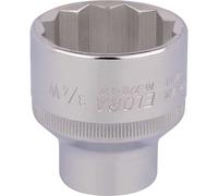 Elora 24898 Whitworth Bi-Hexagon Socket 1/2in Sq. Dr. 3/4in each