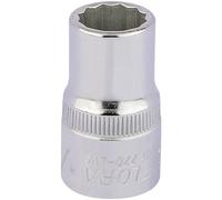 Elora 1/4" Whitworth Bi-Hex Socket 1/2" Drive, Blue
