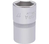 Elora Hexagon Socket, 1/2"" Sq. Dr., 17mm
