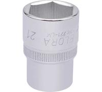 Elora 1/2" Drive Hexagon Socket Metric 1/2" 21mm