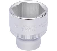 Elora 1/2" Drive Hexagon Socket Metric 1/2" 32mm