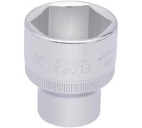 Elora 15320 Hexagon Socket 1/2in Sq. Dr. 30Mm each