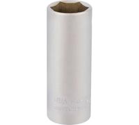 Draper 58734 Elora Deep Socket, 1/4" Square Drive, 14mm