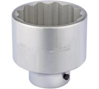 Draper Elora Bi-Hexagon Socket, 1" Sq. Dr., 80mm
