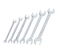 Draper 01341 Long Metric Open End Spanner Set (6 Piece)