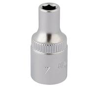 Elora 11091 Hexagon Socket 1/4in Sq. Dr. 4Mm each