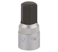 Elora 11128 Hexagon Screwdriver Socket 1/4in Sq. Dr. 8Mm each