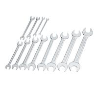 Elora Long Metric Open End Spanner Set (12 Piece)