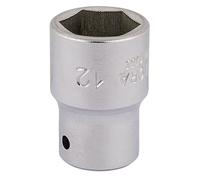 Elora 12mm Hexagon Socket 1/4"D Metric Standard Length Chrome Plated 11101