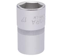 Elora 15306 Hexagon Socket 1/2in Sq. Dr. 17Mm each