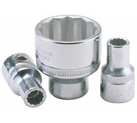 Elora 1x 28mm 1/2" Square Drive Bi-Hexagon Socket Professional Tool 24731