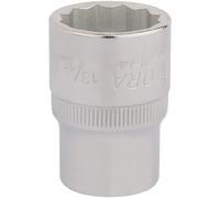 Elora 24434 Bi-Hexagon Socket 1/2in Sq. Dr. 13/16in each