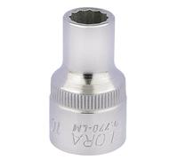 Elora 24559 Bi-Hexagon Socket 1/2in Sq. Dr. 10Mm each