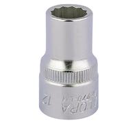 Elora 24575 Bi-Hexagon Socket 1/2in Sq. Dr. 12Mm each