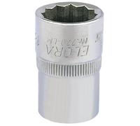 Elora 24632 Bi-Hexagon Socket 1/2in Sq. Dr. 18Mm each