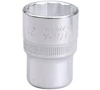 Elora 24666 Bi-Hexagon Socket 1/2in Sq. Dr. 21Mm each