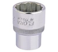 Elora 24682 Bi-Hexagon Socket 1/2in Sq. Dr. 23Mm each