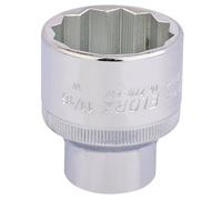 Elora 24880 Whitworth Bi-Hexagon Socket 1/2in Sq. Dr. 11/16in each