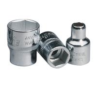 Draper Elora Hexagon Socket, 3/8" Sq. Dr., 6mm 25820