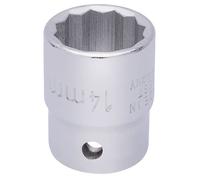 Elora 25903 Bi-Hexagon Socket 3/8in Sq. Dr. 14Mm each