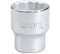 Elora 25929 Bi-Hexagon Socket 3/8in Sq. Dr. 16Mm each