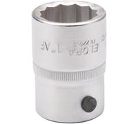 Draper 476 Elora Bi-Hexagon Socket, 3/4" Square Drive, 1" AF