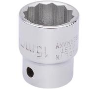 Elora 3/8" Drive Bi Hexagon Socket Metric 3/8" 15mm