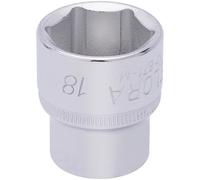 Elora 3/8" Drive Hexagon Socket Metric 3/8" 18mm