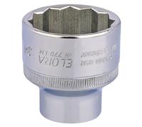 Elora 34mm Bi-Hexagon Socket 1/2"D Chrome Plated Hardened And Tempered 15289
