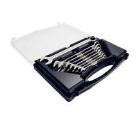 Elora 44019 Long Metric Stainless Steel Combination Spanner Set 8 Piece