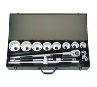 Elora Metric Socket Set, 1"" Sq. Dr. (14 Piece)