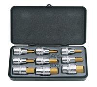 Elora 66202 Metric Hexagon Socket Bit Set (9 Piece) per set
