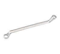 Elora 7/16 x 1/2" Deep Crank Imperial Ring Spanner Offset at 45° bi-hex 05690