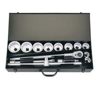 Elora Socket Spanner Set, 1 Inch, 12-Point, 14 Pieces, 36-80 mm, 780-10M