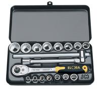 Elora 870 JMU 18 Piece 3/8" Sq. Dr. Metric Socket Set